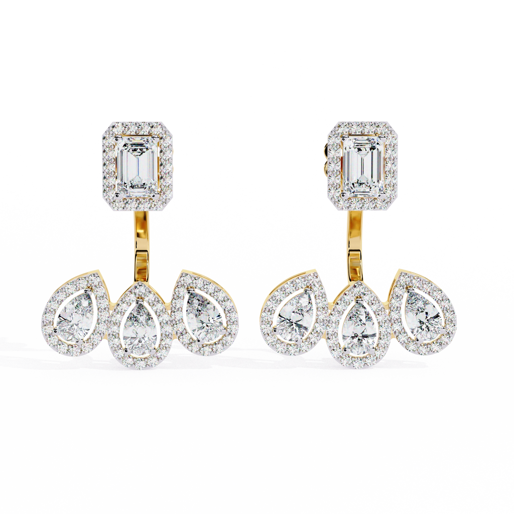 Minimal Diamond Stud Earrings