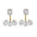 Minimal Diamond Stud Earrings