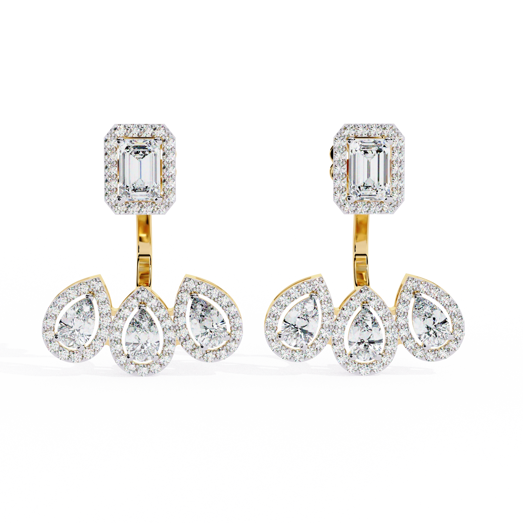 Minimal Diamond Stud Earrings