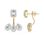Minimal Diamond Stud Earrings