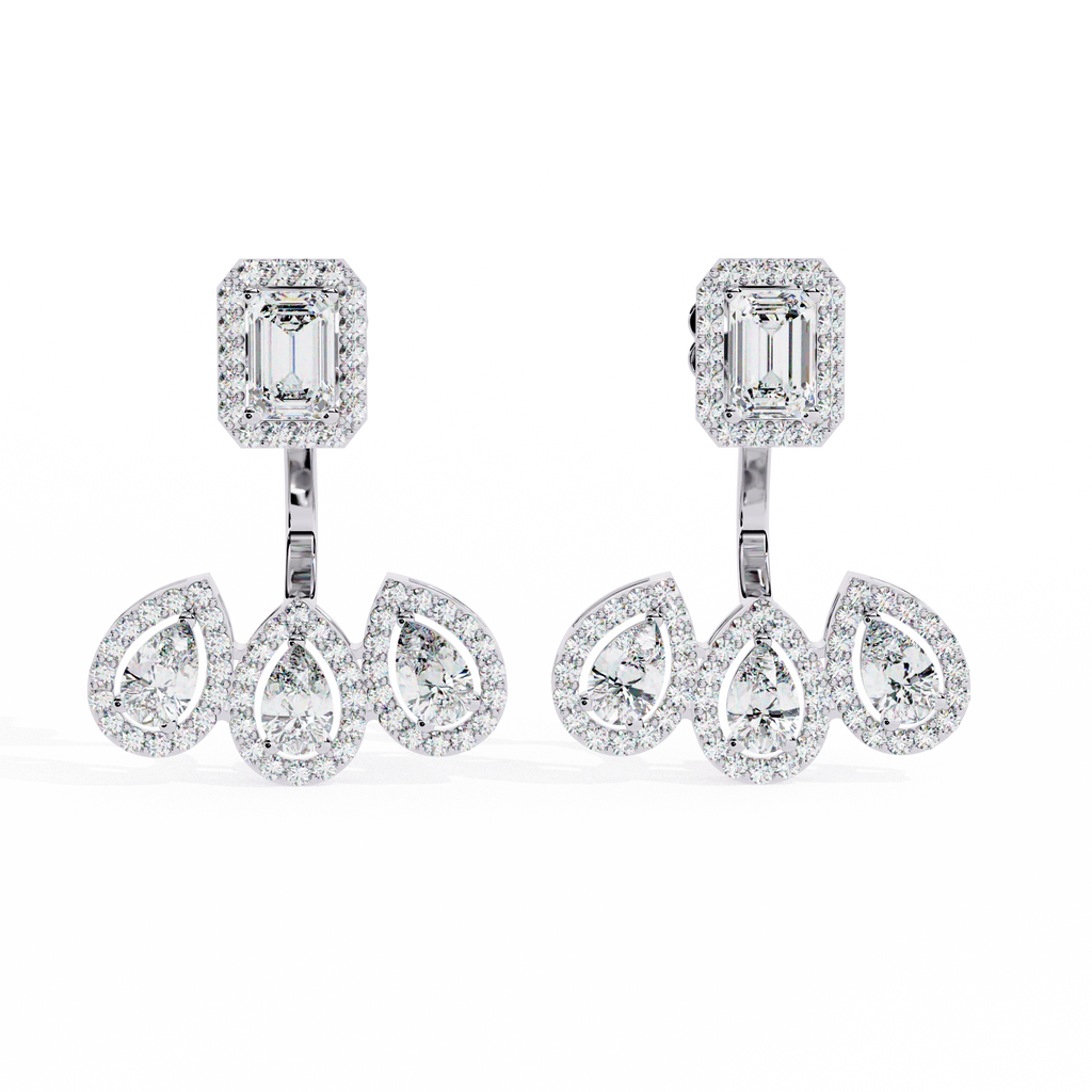 Minimal Diamond Stud Earrings