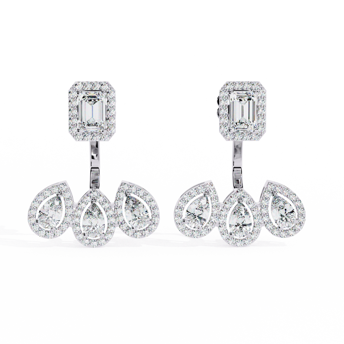 Minimal Diamond Stud Earrings