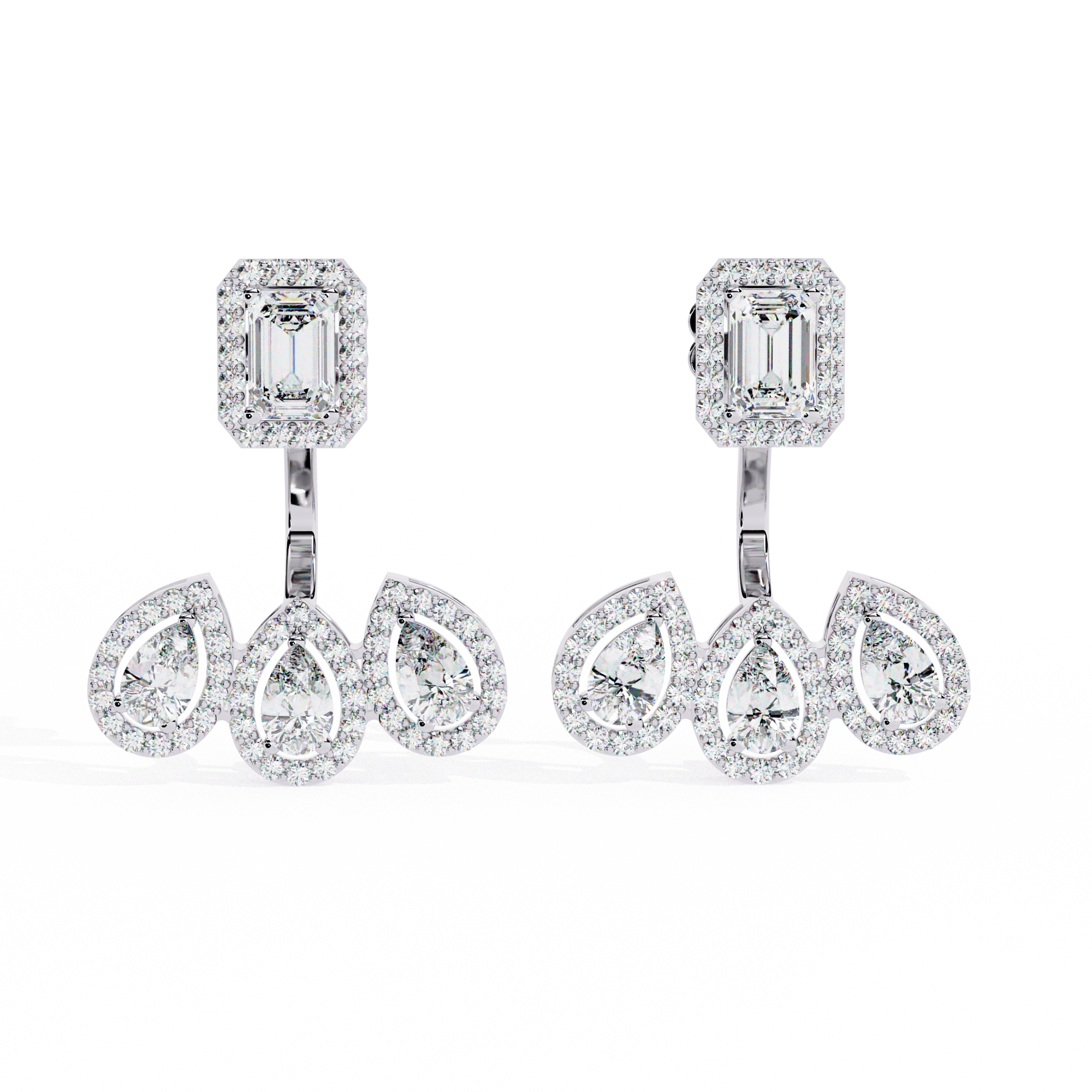 Minimal Diamond Stud Earrings