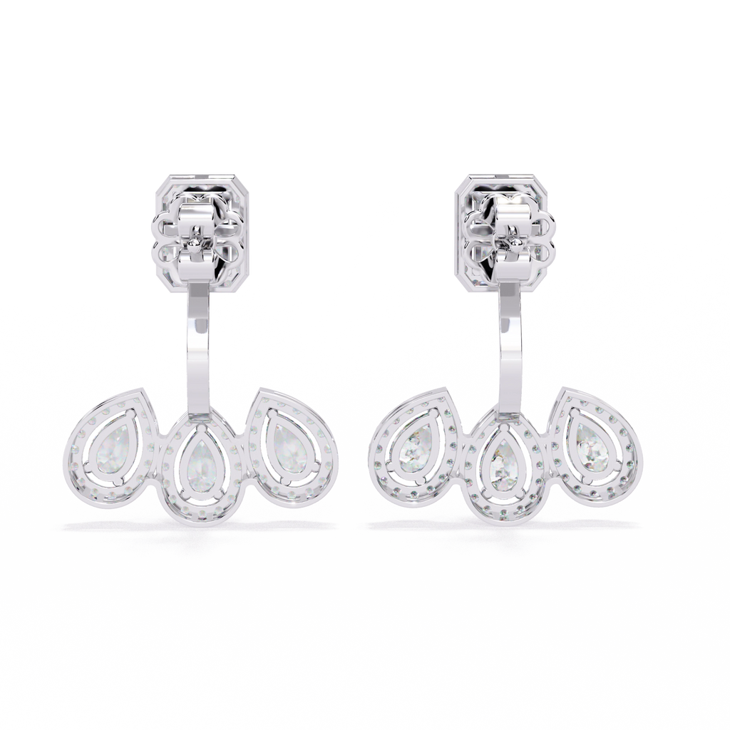 Minimal Diamond Stud Earrings