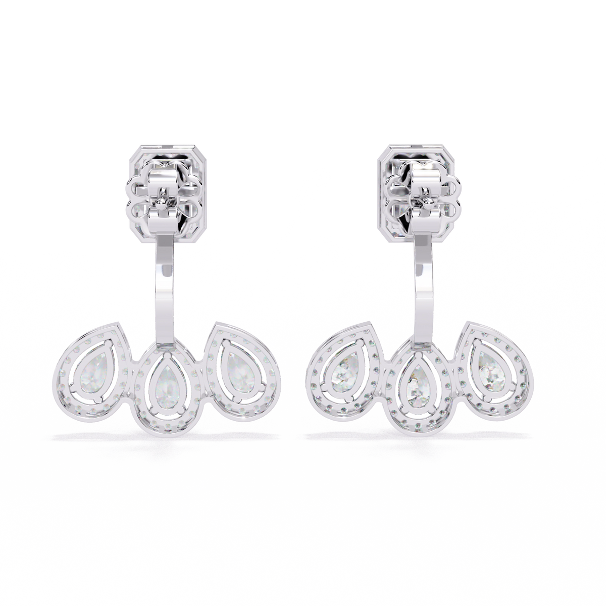 Minimal Diamond Stud Earrings