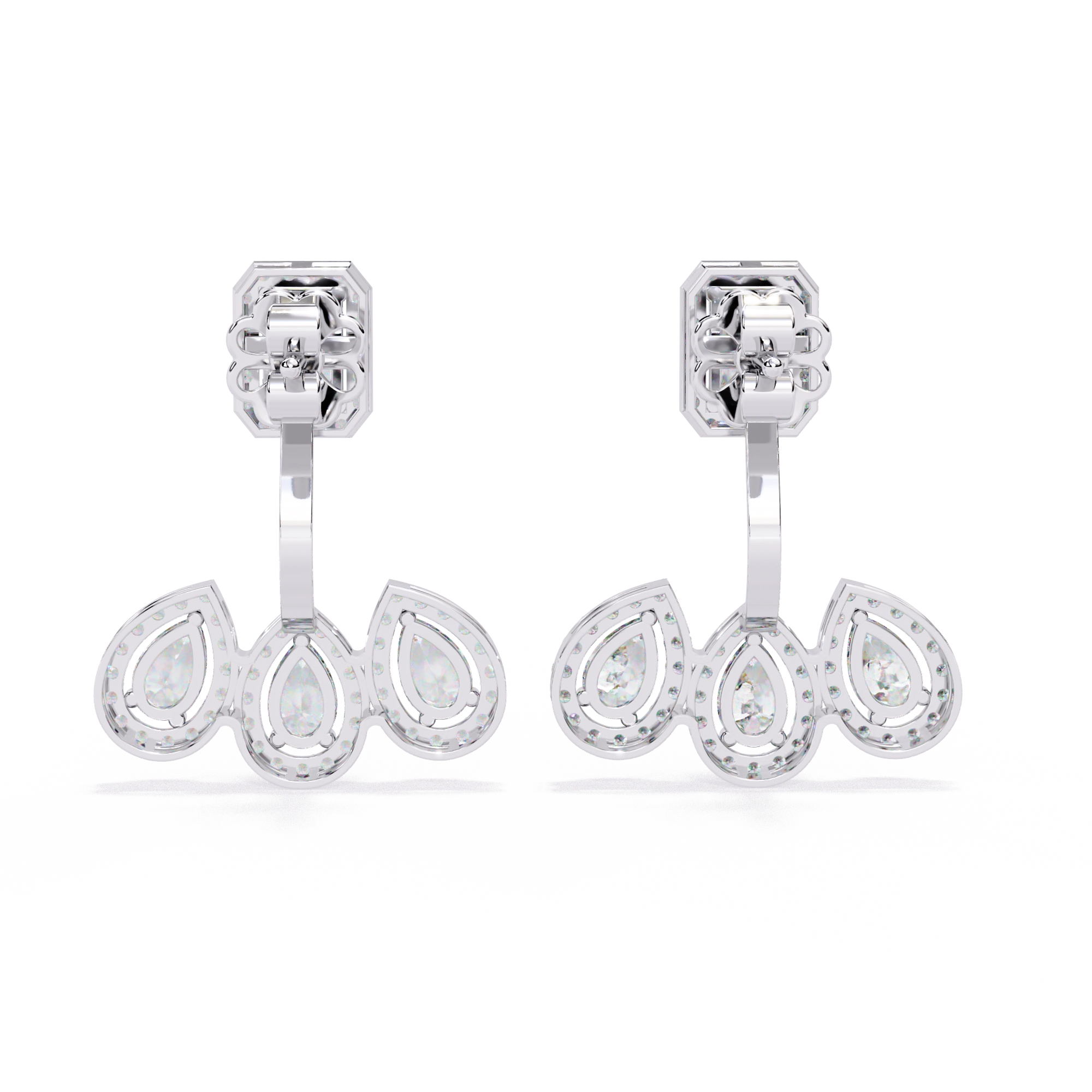 Minimal Diamond Stud Earrings