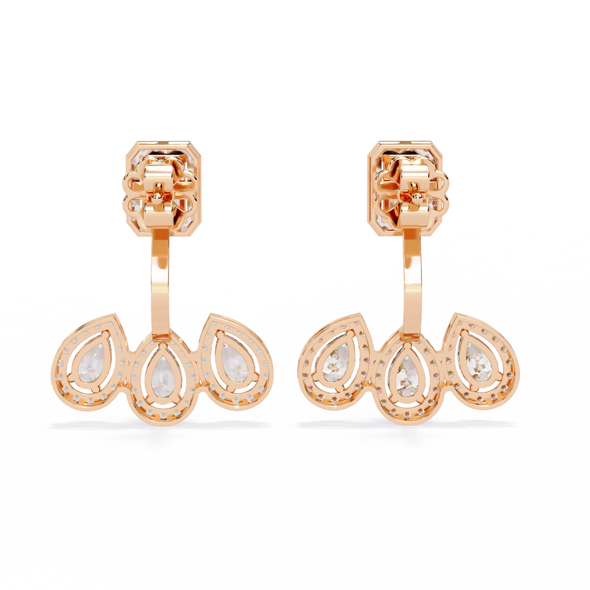 Minimal Diamond Stud Earrings