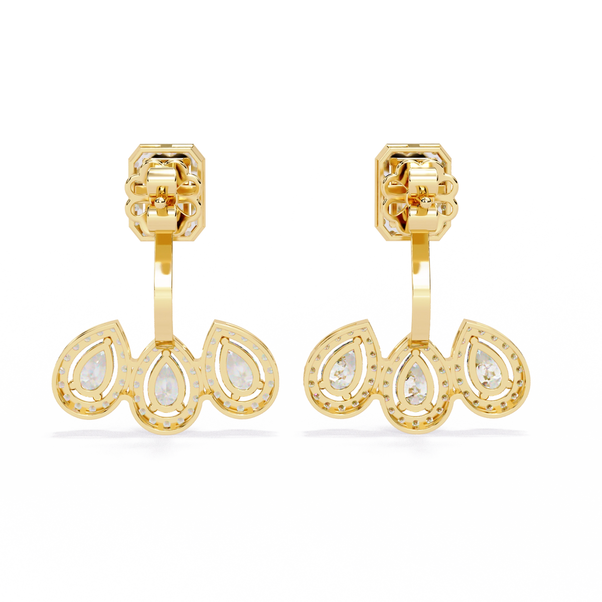 Minimal Diamond Stud Earrings