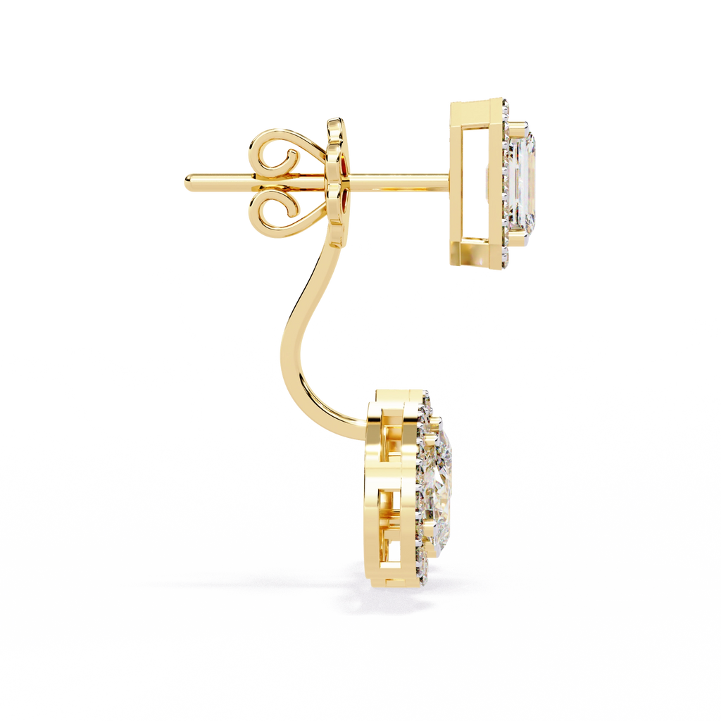 Minimal Diamond Stud Earrings