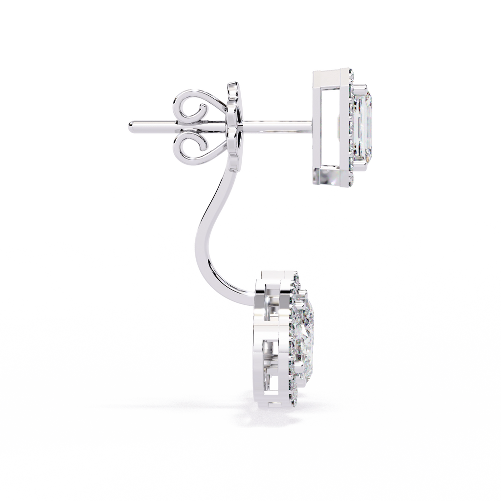Minimal Diamond Stud Earrings