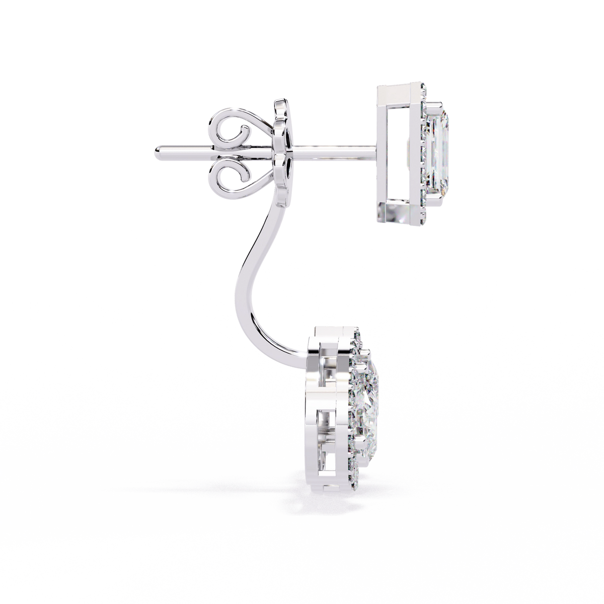 Minimal Diamond Stud Earrings