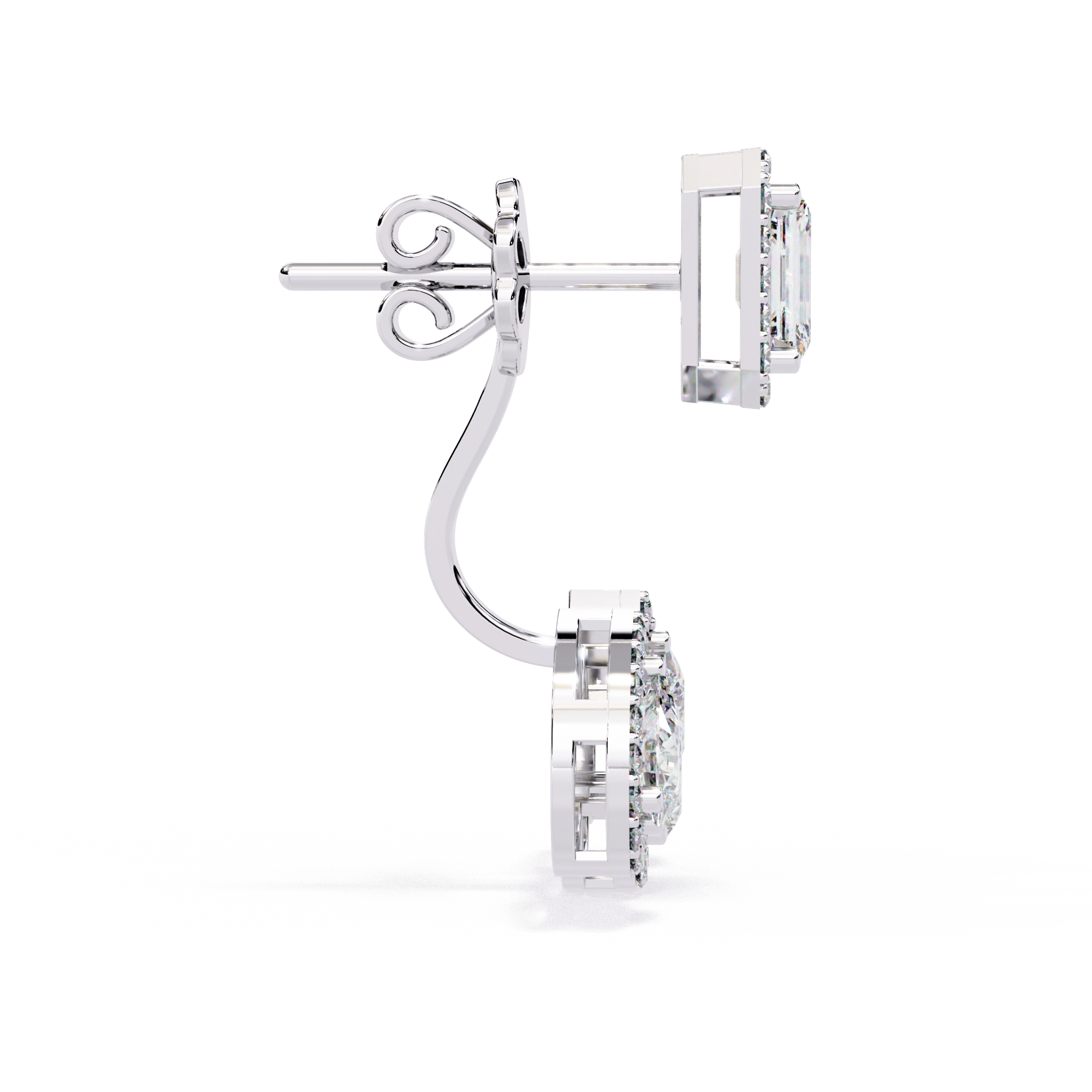 Minimal Diamond Stud Earrings