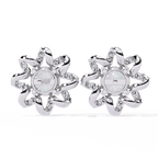 Starburst Diamond Stud Earrings