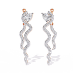 Minimal Bar Diamond Earrings