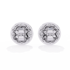 Classic Halo Diamond Stud Earrings