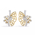 Fan Diamond Statement Earrings