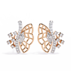 Fan Diamond Statement Earrings