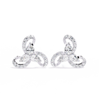 Trinity Diamond Stud Earrings