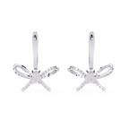 Dragonfly Diamond Drop Earrings