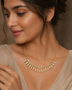 Bar Fringe Necklace