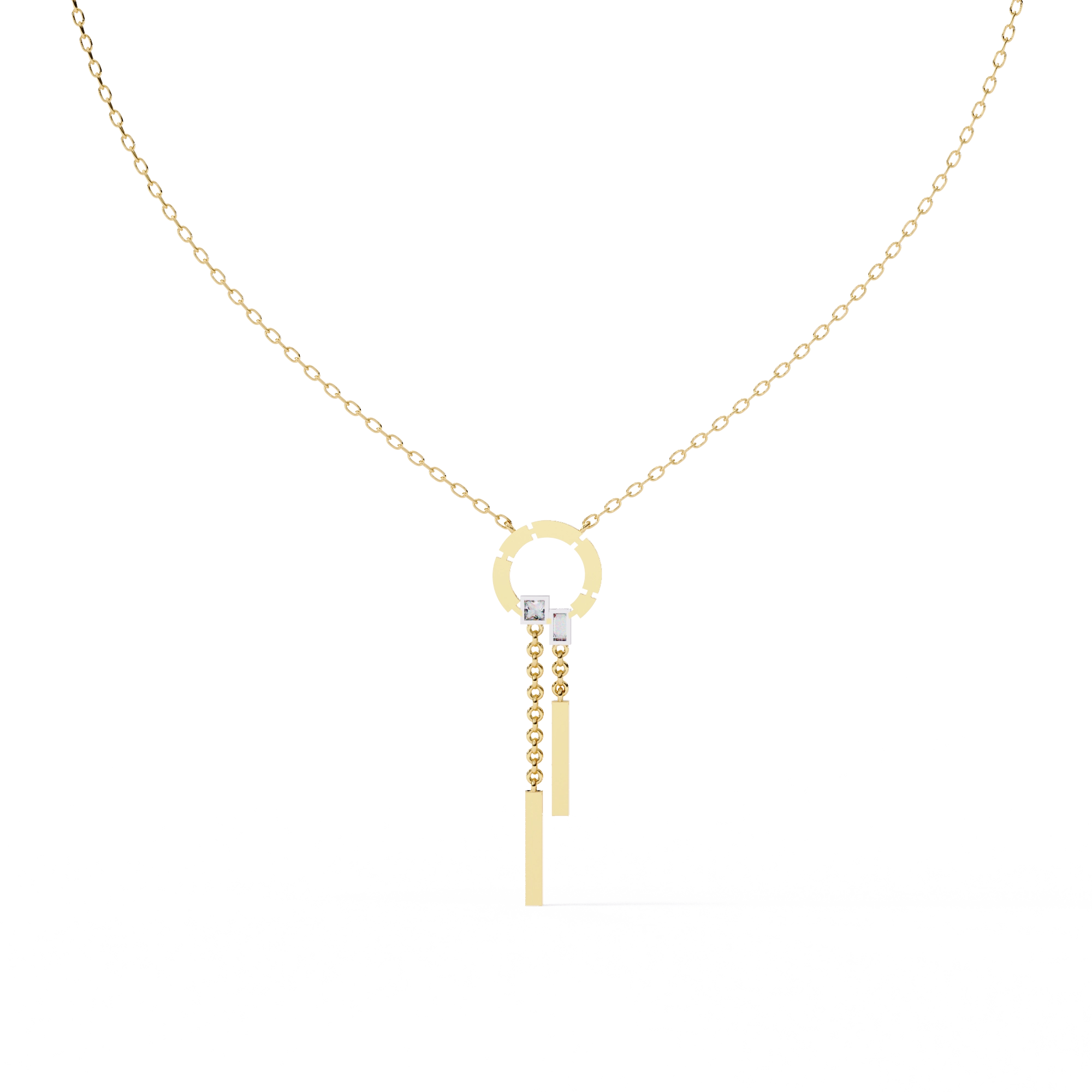 Circle Pendant Necklace