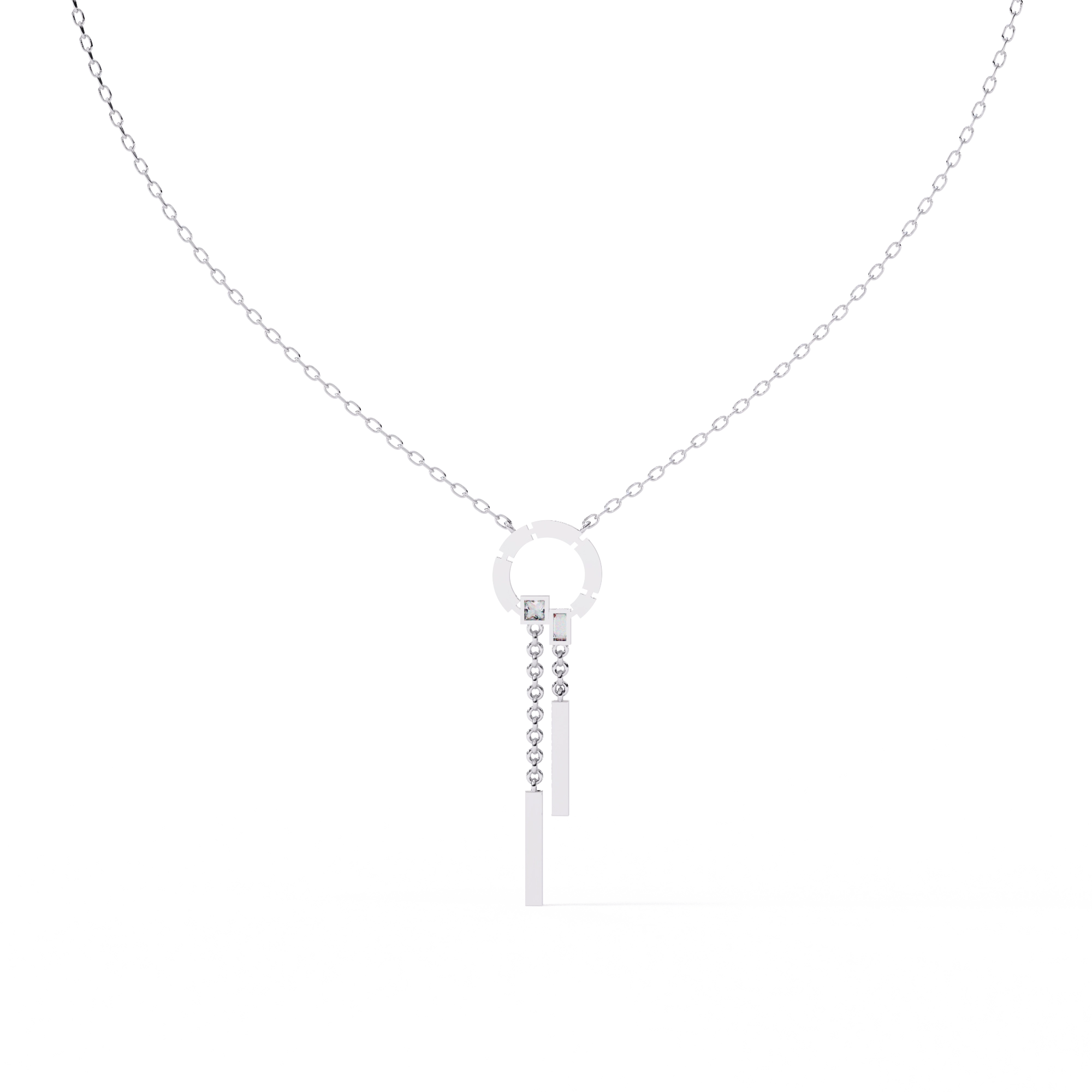 Circle Pendant Necklace