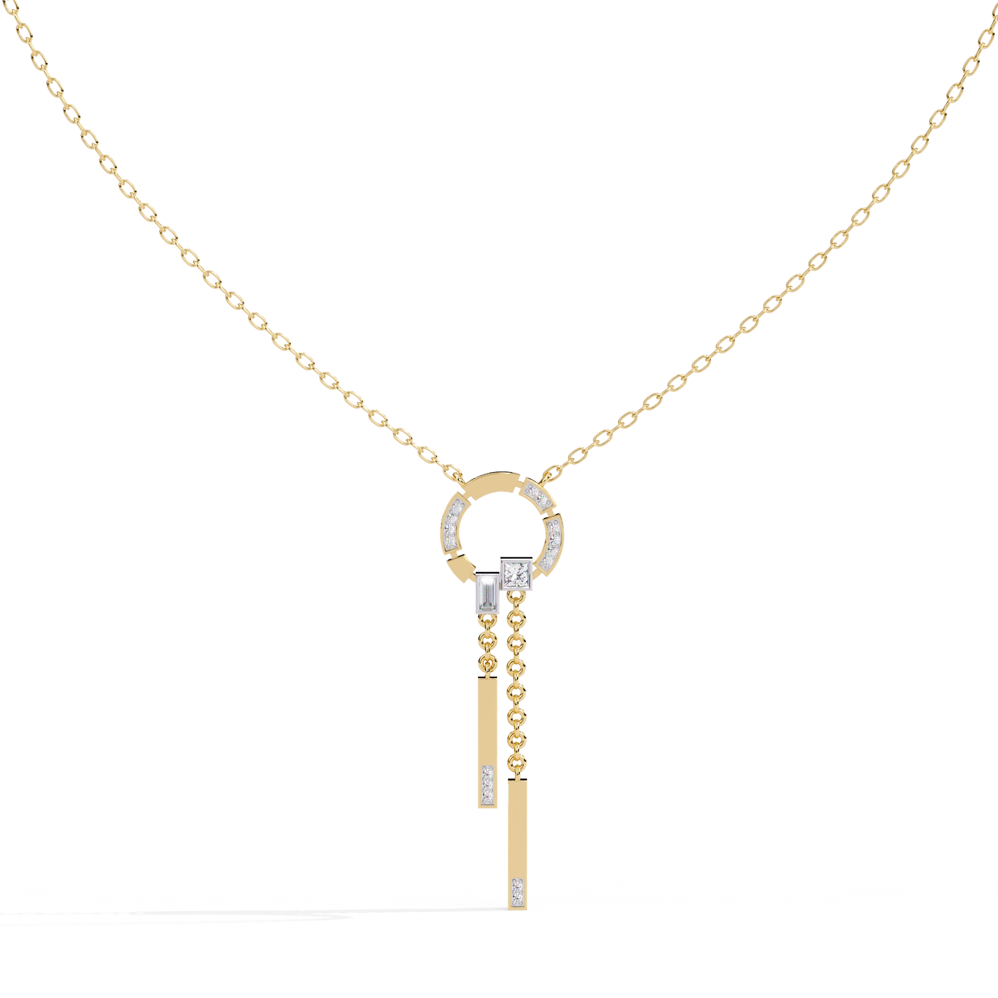 Circle Pendant Necklace