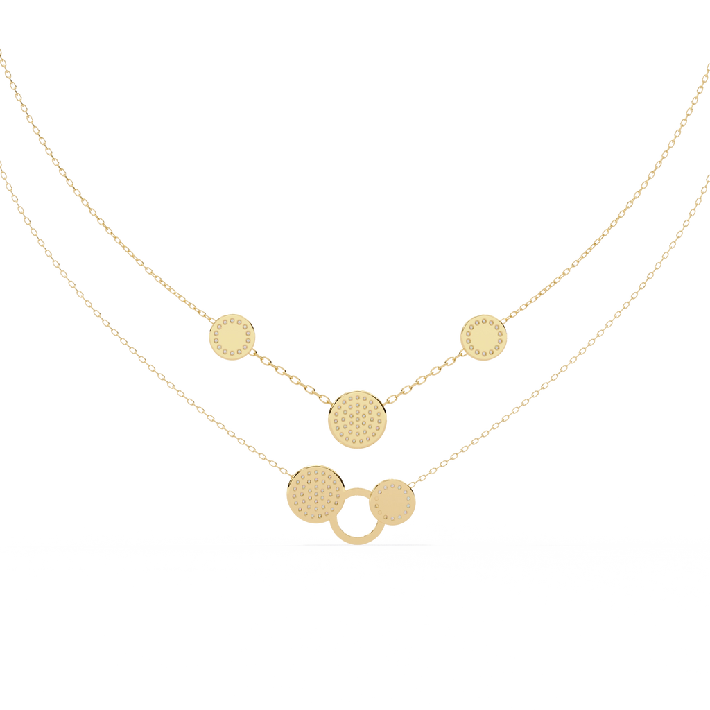 Layered Circle Necklace