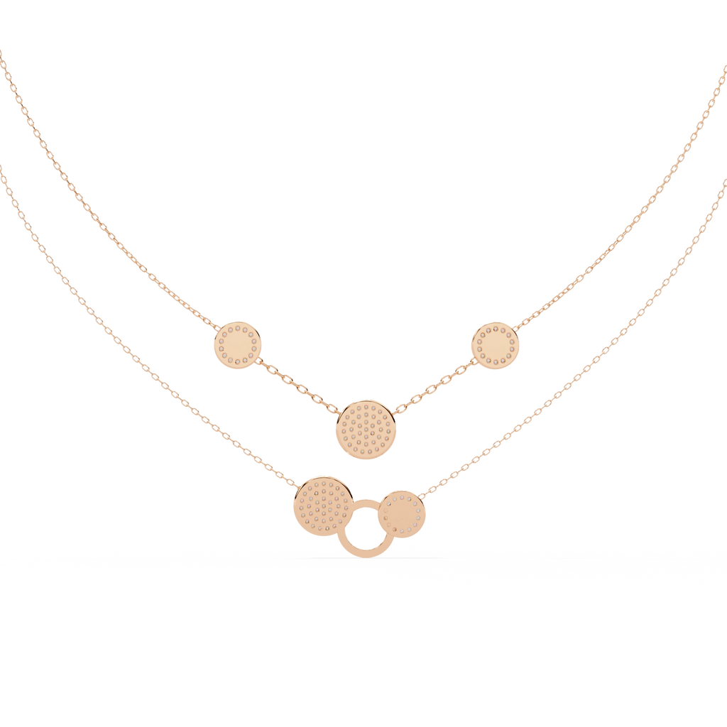 Layered Circle Necklace