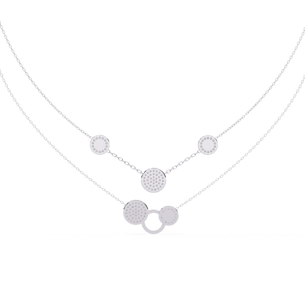 Layered Circle Necklace