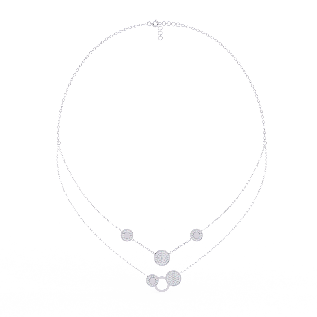 Layered Circle Necklace