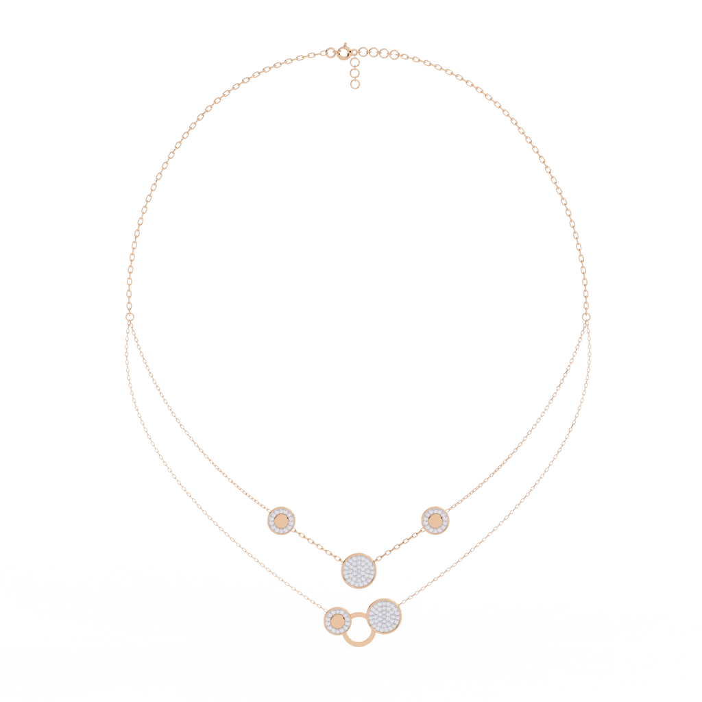 Layered Circle Necklace