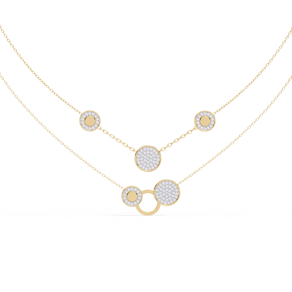 Layered Circle Necklace