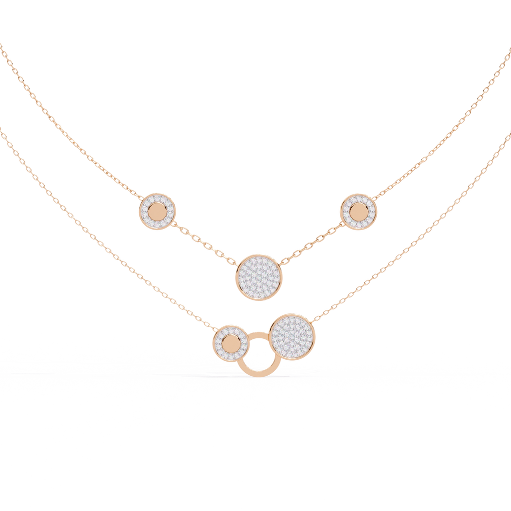 Layered Circle Necklace