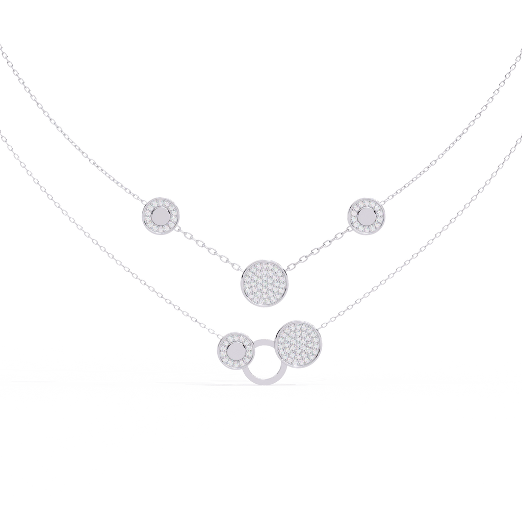 Layered Circle Necklace