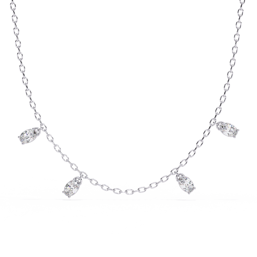 Dangle Diamond Necklace