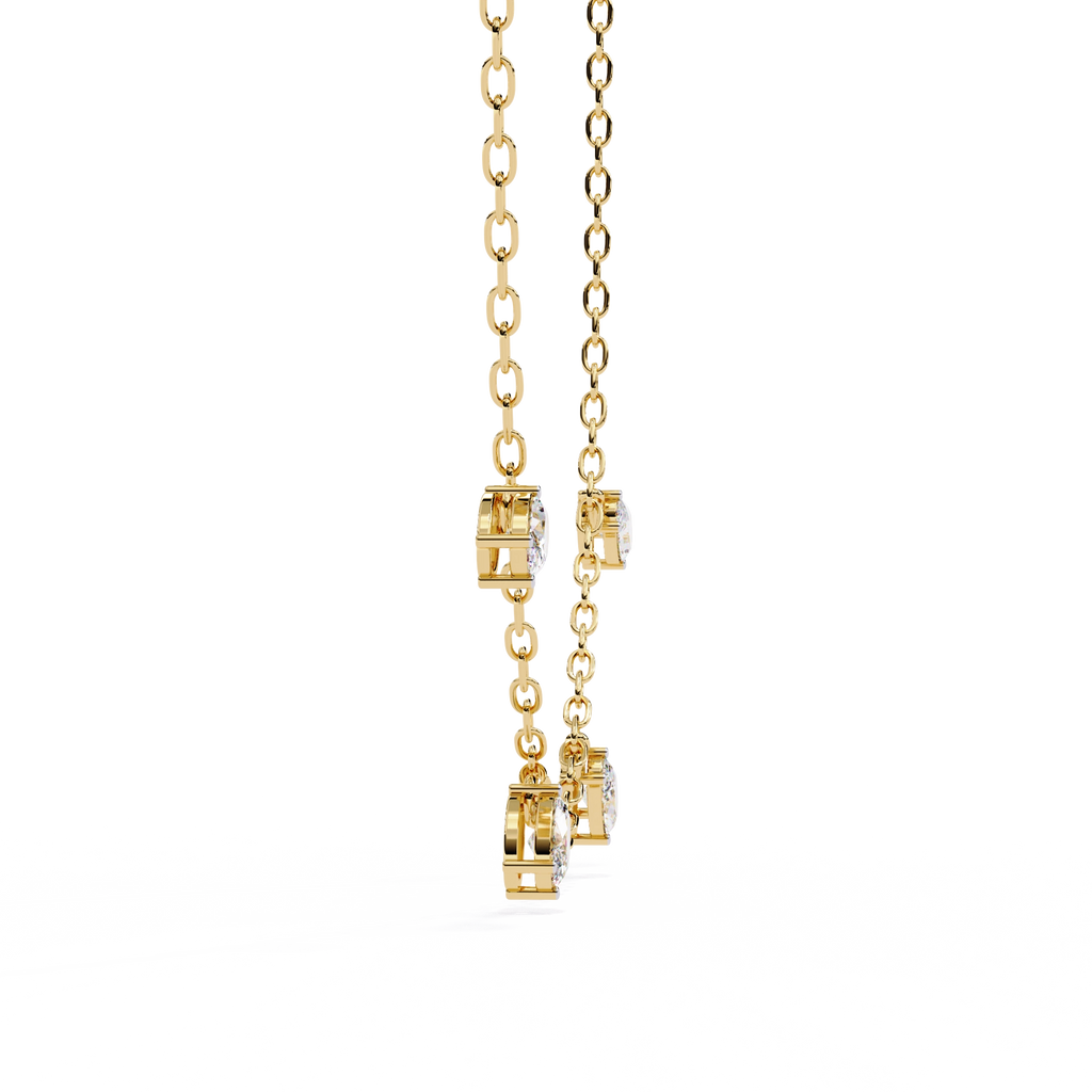 Dangle Diamond Necklace