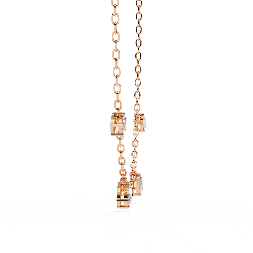 Dangle Diamond Necklace