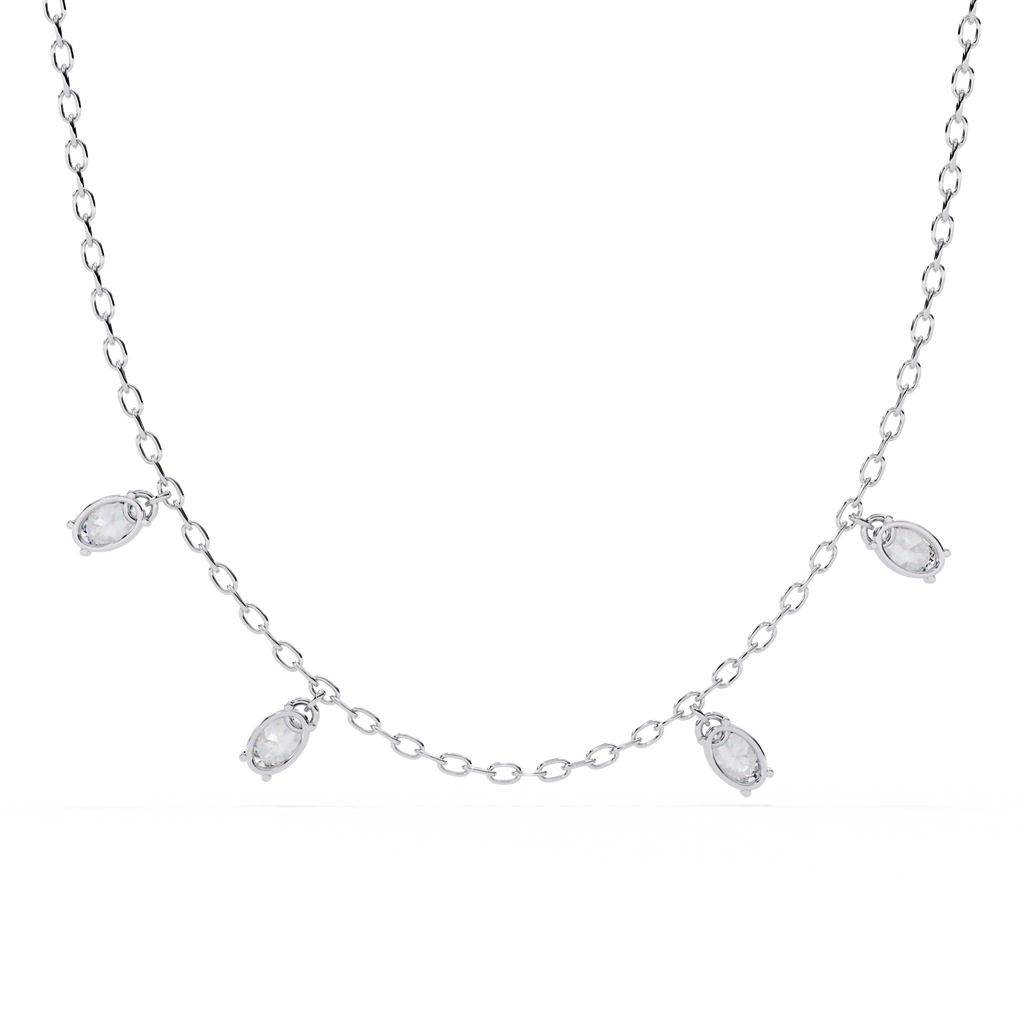 Dangle Diamond Necklace