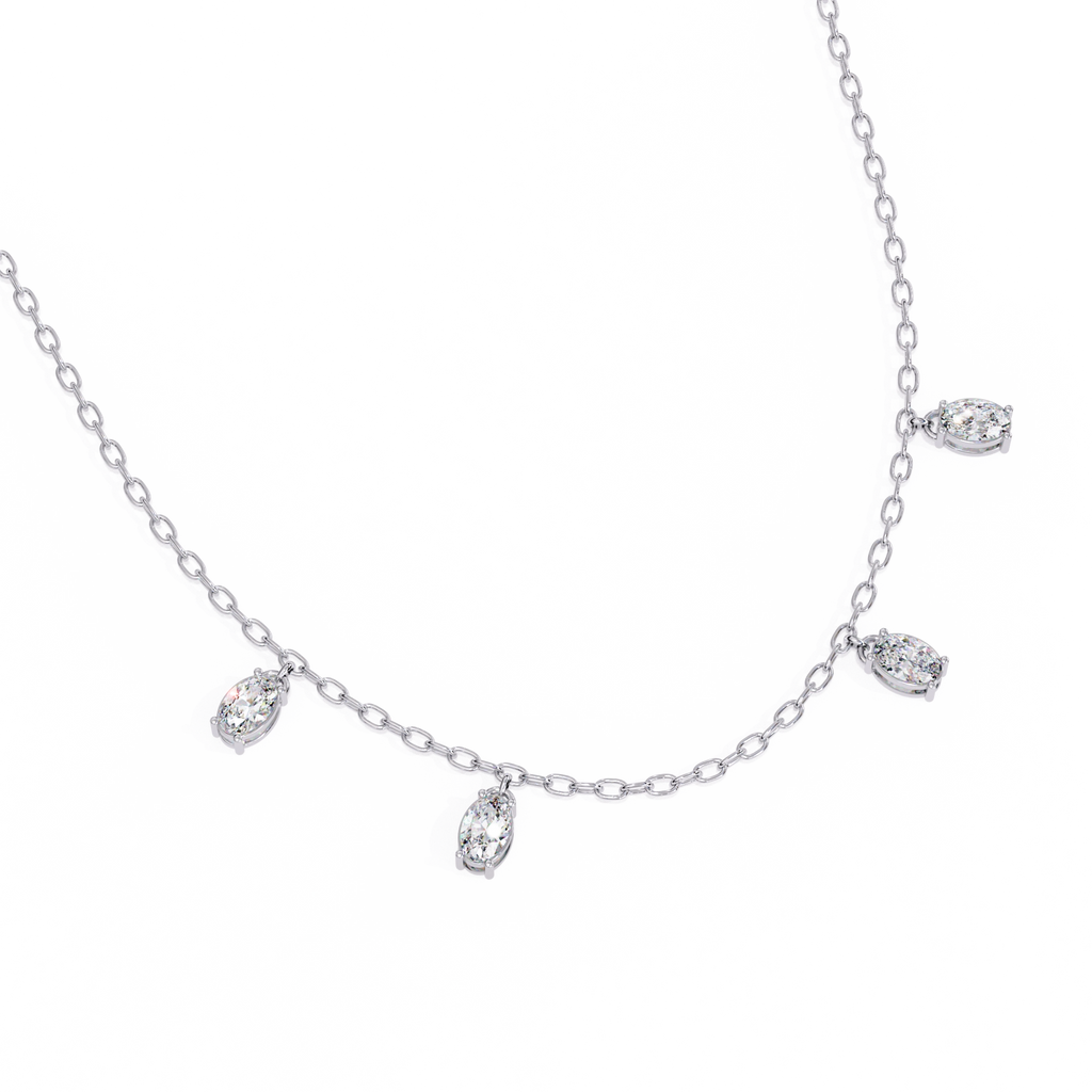 Dangle Diamond Necklace