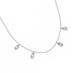 Dangle Diamond Necklace