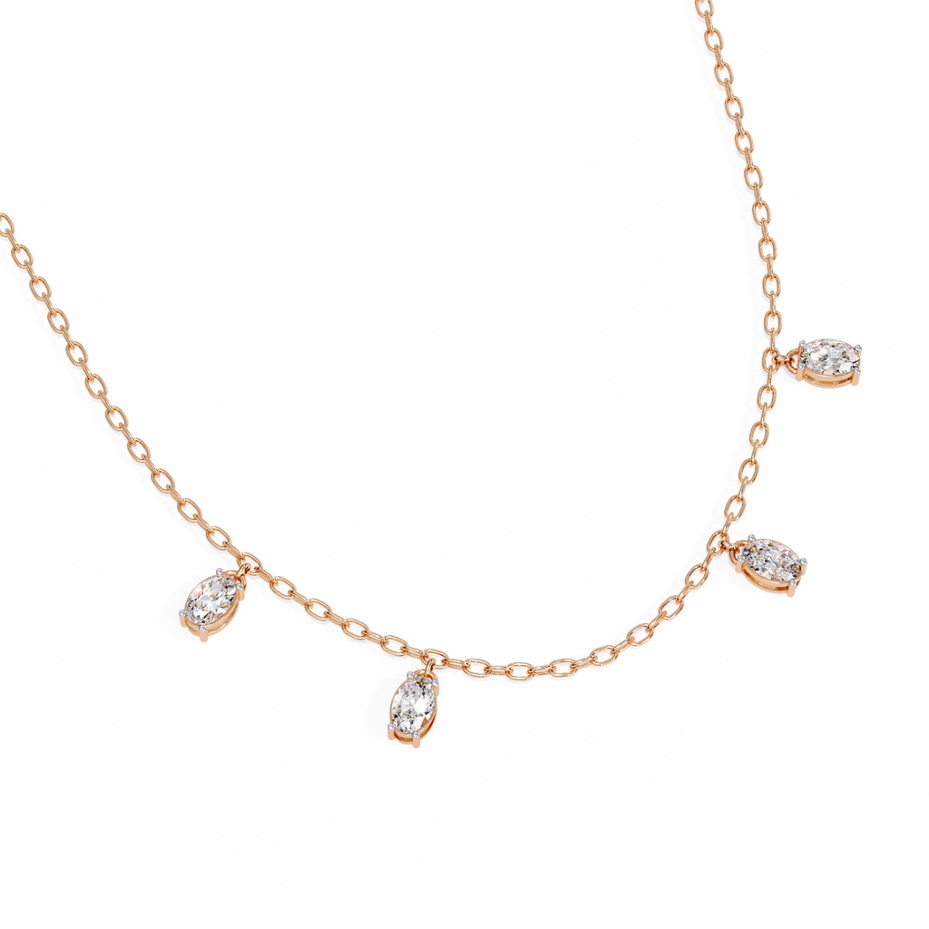 Dangle Diamond Necklace