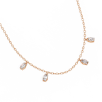 Dangle Diamond Necklace