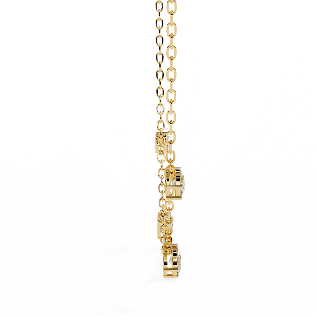 Dangle Diamond Necklace
