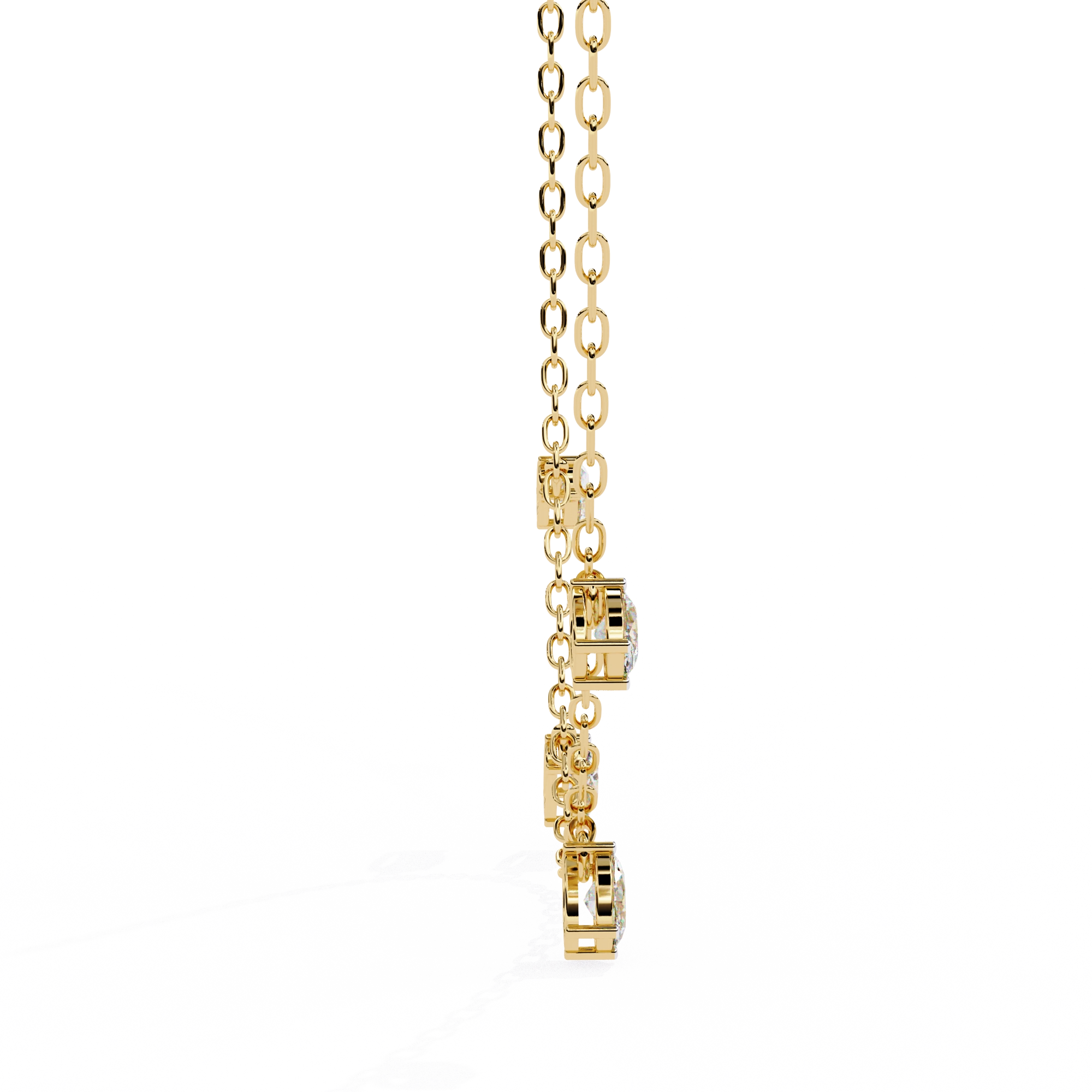 Dangle Diamond Necklace