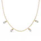 Dangle Diamond Necklace