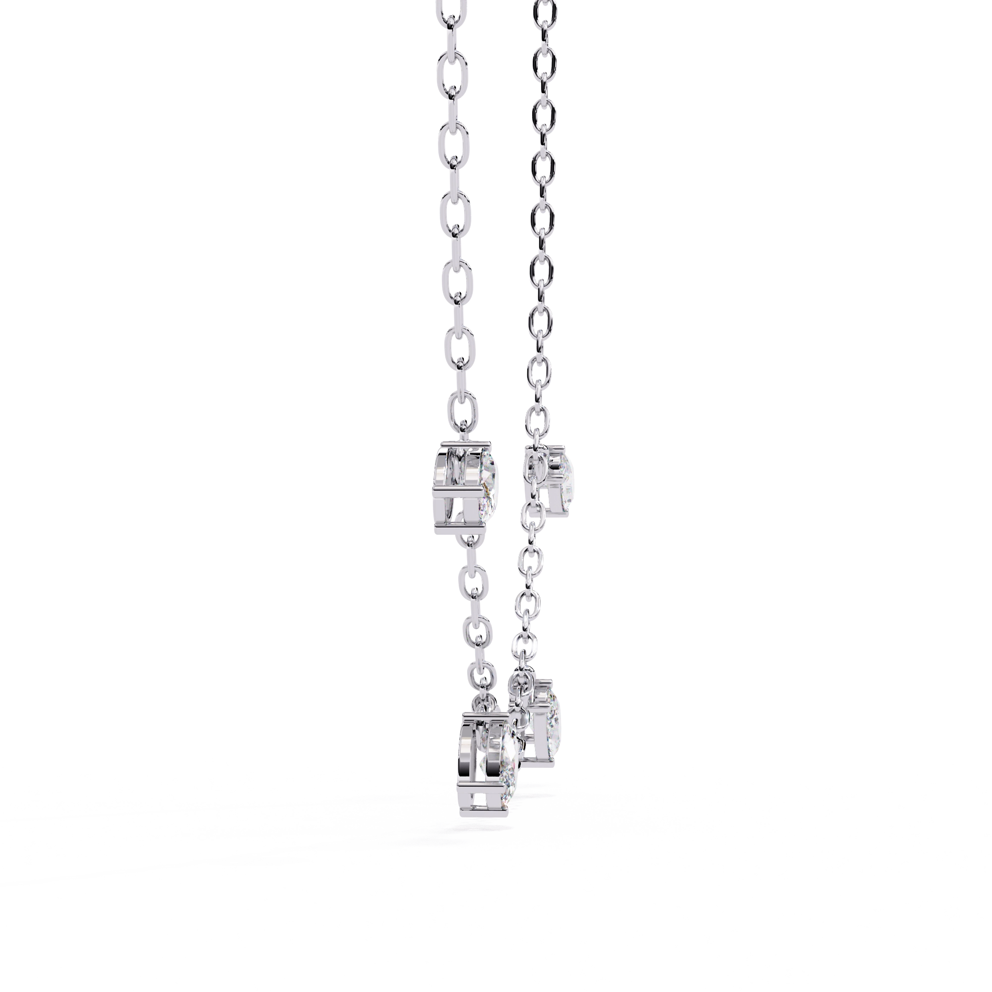 Dangle Diamond Necklace