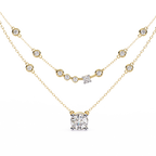 Layered Diamond Necklace