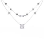 Layered Diamond Necklace