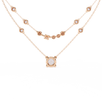 Layered Diamond Necklace